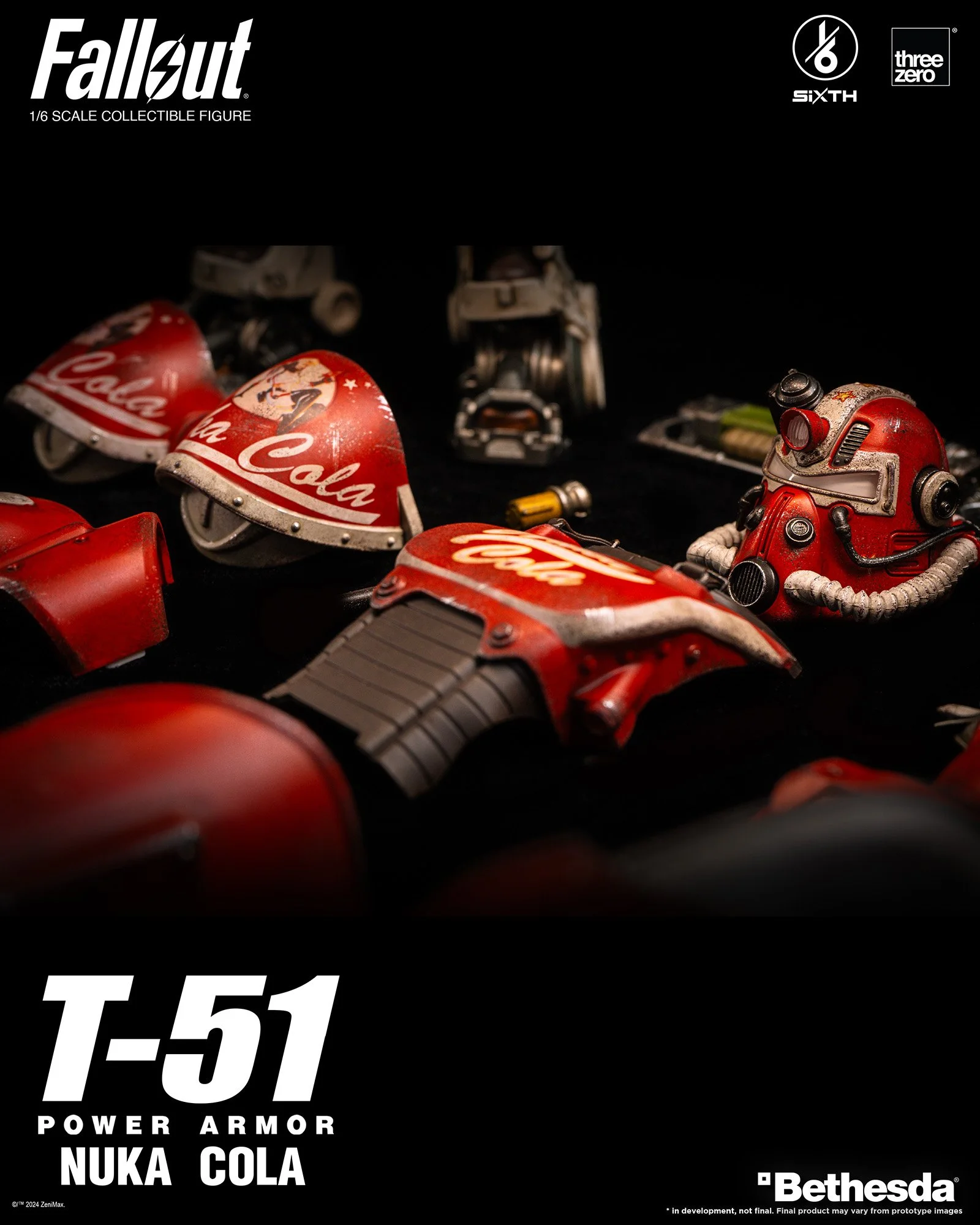 フォールアウト「1/6 T-51 ヌカコーラ・パワーアーマー」が3/13